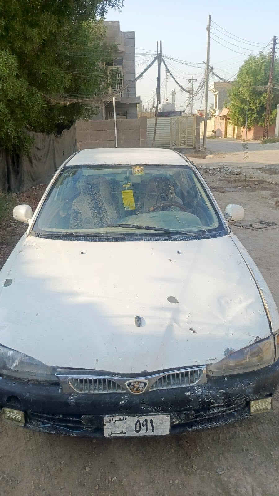 السلام عليكم بروتون موديل ٢٠٠٢ مكينه وكير وتخم تاير كلش جاهزه وكاله  السعر (١١) رقمي ***********
