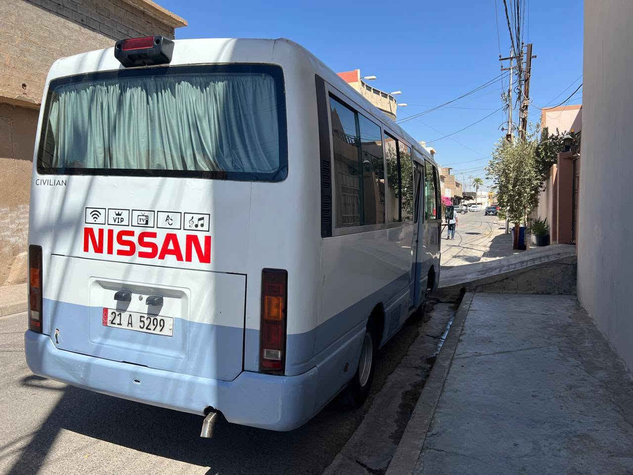 نیسان 2003گاز محرک بیە بخار بس مابی نقص کیر و اکسل مکفول تدفئە شغالە شاشە ئایپاد سنویە جدید 2029 بشرت تحویل تایرات امامی جدید و چبلس بیە حصە گاز مکان کرکوک ***********..***********
