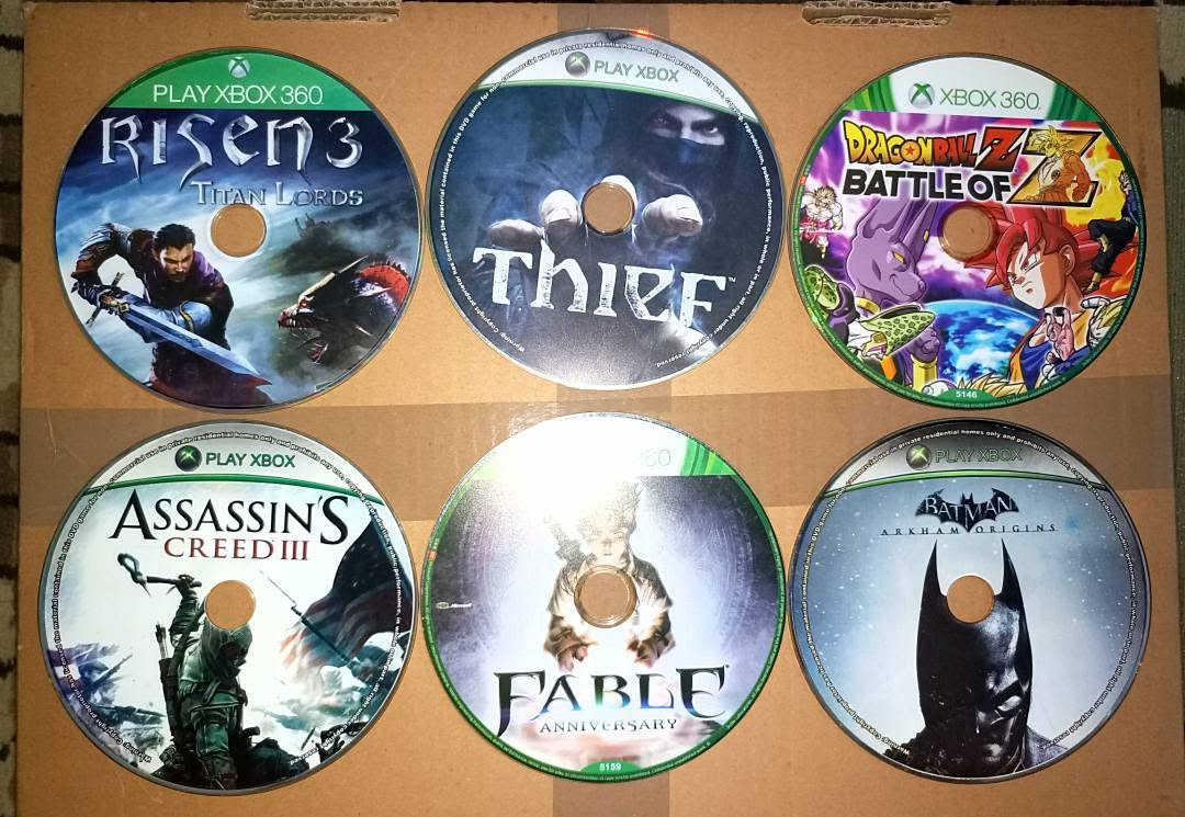 سلام عليكم 

50 لعبة Xbox 360
بيهن قسم سيديات إثنين بس الاكثر سيدي واحد. صار اسنين ما لاعب بيهن لأن استعمل Xbox one s. على ما اذكر كلهن شغالات بس اعتبر اكو 2-3 ما يشتغلن للاحتياط. ابيعهن كلهن ال 50 لعبة سوه اب 50 ألف. مكاني حي الحسين قرب مرقد كميل بن زياد.

‎للتواصل ماسنجر او واتس آب 
‎*********** واتس آب 
‎***********عادي (بدون واتس اب) النجف, العراق
