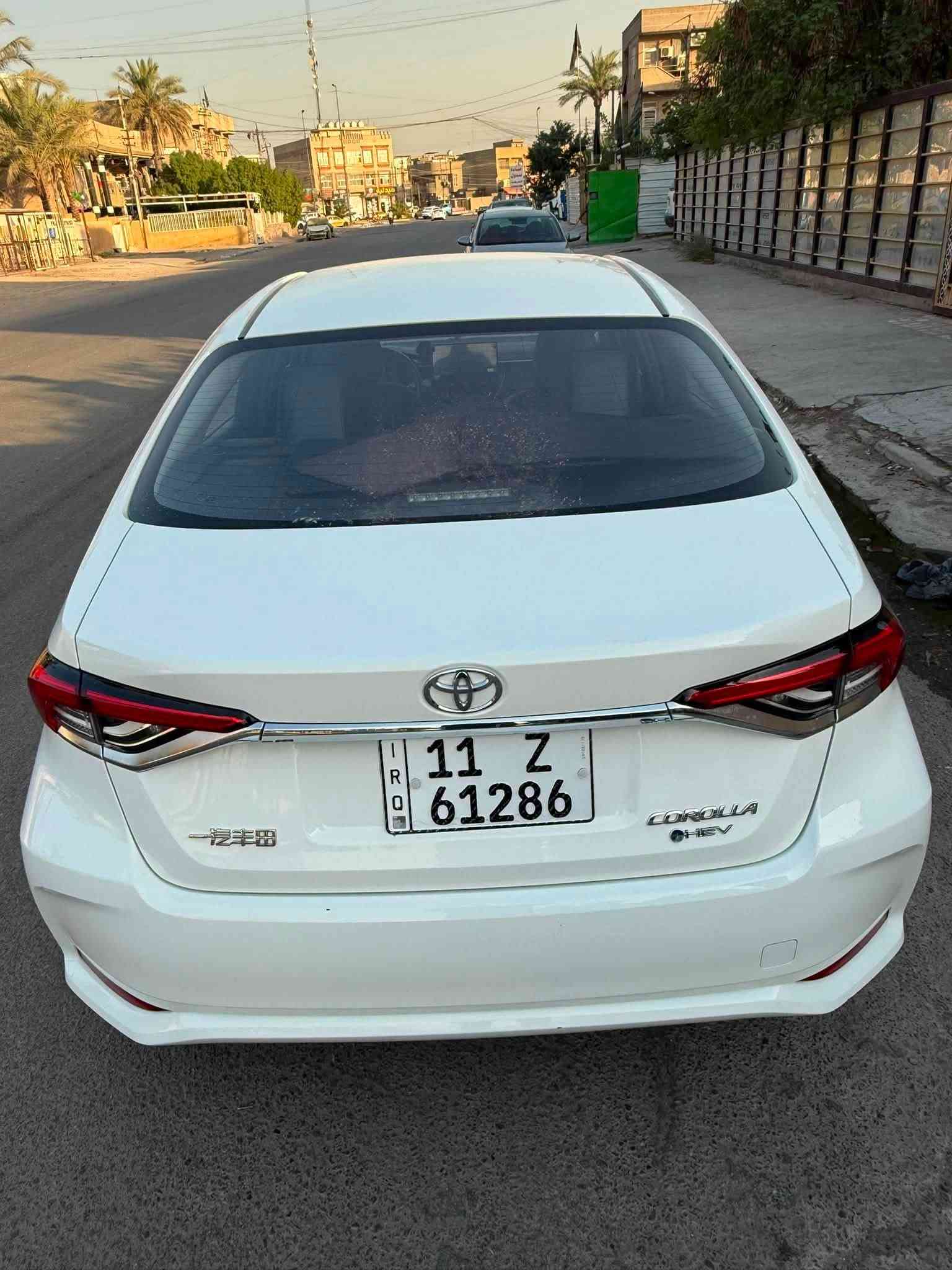 سلام عليكم كورلا هايبرد2025 شكل الخليجي فول مواصفات سياره مكفوله كفاله عامه ماشيه ٢٥الف  السعر 160 وبيها مجال العنوان بغداد رقم***********
