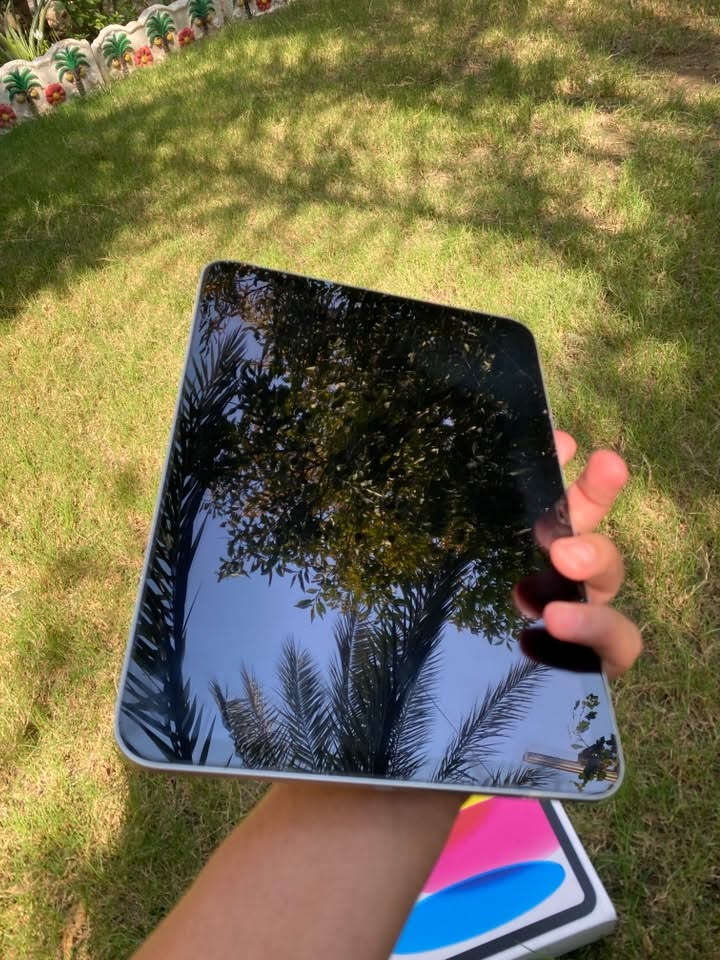 السلام عليكم
iPad (11)A16
ذاكره 128
بطاريته 96🔋عدد الدورات127
اللون رصاصي تيتانيوم
الايباد بعده بل ضمان ينتهي بشهر ال١٠ الجهاز كلش نضيف وما مفتوح ولا مصلح ابد بل باكيت السعر 490 مكاني بغداد حي الجامعه ***********
