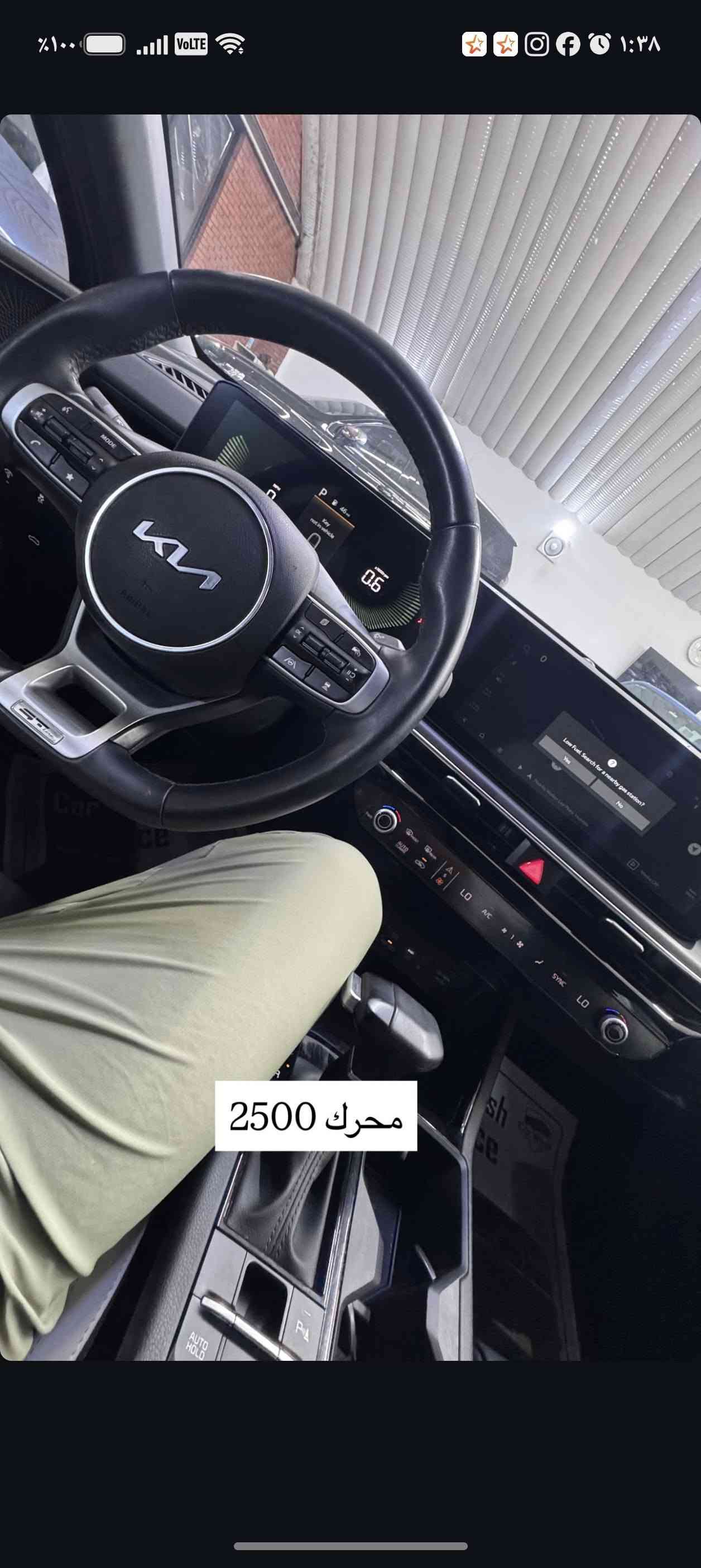 كيا K5 جي تي لاين • ٢٥٠٠ تنفس طبيعي • ماشيه ١٩٠٠٠