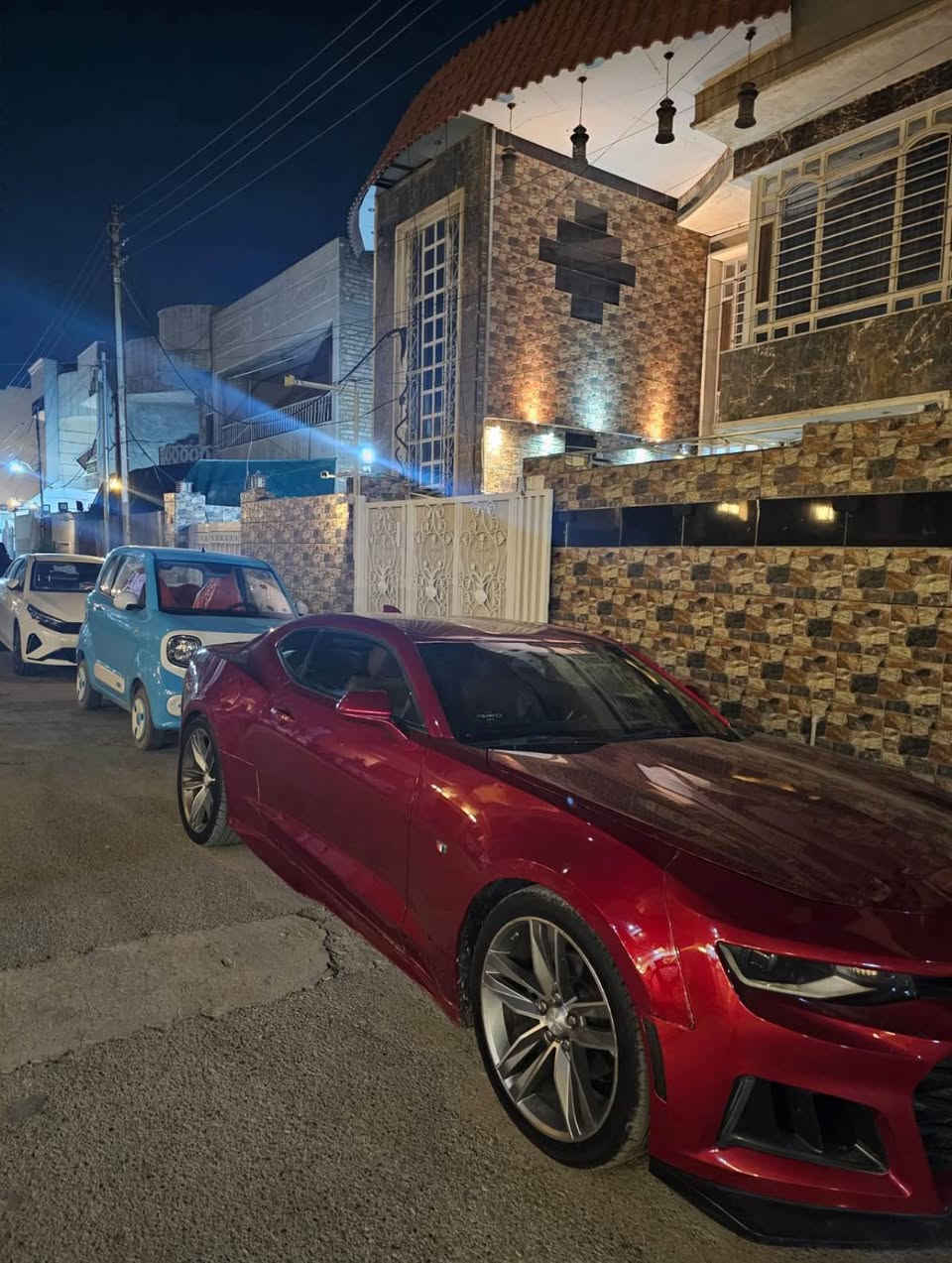 كمارو ٢٠١٧ خمسينية فول 
للبيع او مراوس بي واي دي byd 
رقم اربيل الجديد هزه وفحص جدد تحويل مباشر 
السياره فول مواصفات للاخير شنو الي ببالك بيها ماعدا السلايت
اكتف اكزوز بلادي من الشاشه / كيجات ديجتال / داخل لد بلادي وشاشه جبيره 
داتا شو / تبريد وتدفئة كشن / شاحن لاسلكي / رادار جانبي 
الحادث جاملغ وربع البنيد وناشر رقم الشاصي وصور الحادث 
1G1FD1RS9H0143798
بدون دواخل بدون ايرباك فقط تكمه طاك 
السعر ١٢٨ ورقه مكاني بغداد للاستفسار 
*********** بغداد, العراق

نص مكتوب في الصور:
- 9:41 Enter lot or vin number Search 000-22053093 - 03/22/2018 INSURANCE AUTO AUCTIONS, INC. - IAAI.COM BidHistory.org 2017 Chevrolet Camaro - 1G1FD1RS9H0143798 Chevrolet Camaro 2017 - VIN: 1G1FD1RS9H0143798 en.bidhistory.org