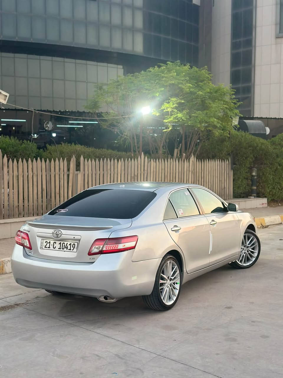 كامري 2010 سعره 102 موصفات شاشه كامره كشنات كهرباه مرايات شفط تبريد مركزي سياره حيل جديدد سياره
محرك 4 سلندر مرغوب كير محرك كفاله سياره بدون عيب 
سياره بيه فقط قطعه نص بدون دواخل بشرط باقي مكفول كفاله عامه رقم سليمانيه دولي 21 بسمه شخصي بشرط 
تحويل وكاله
***********
