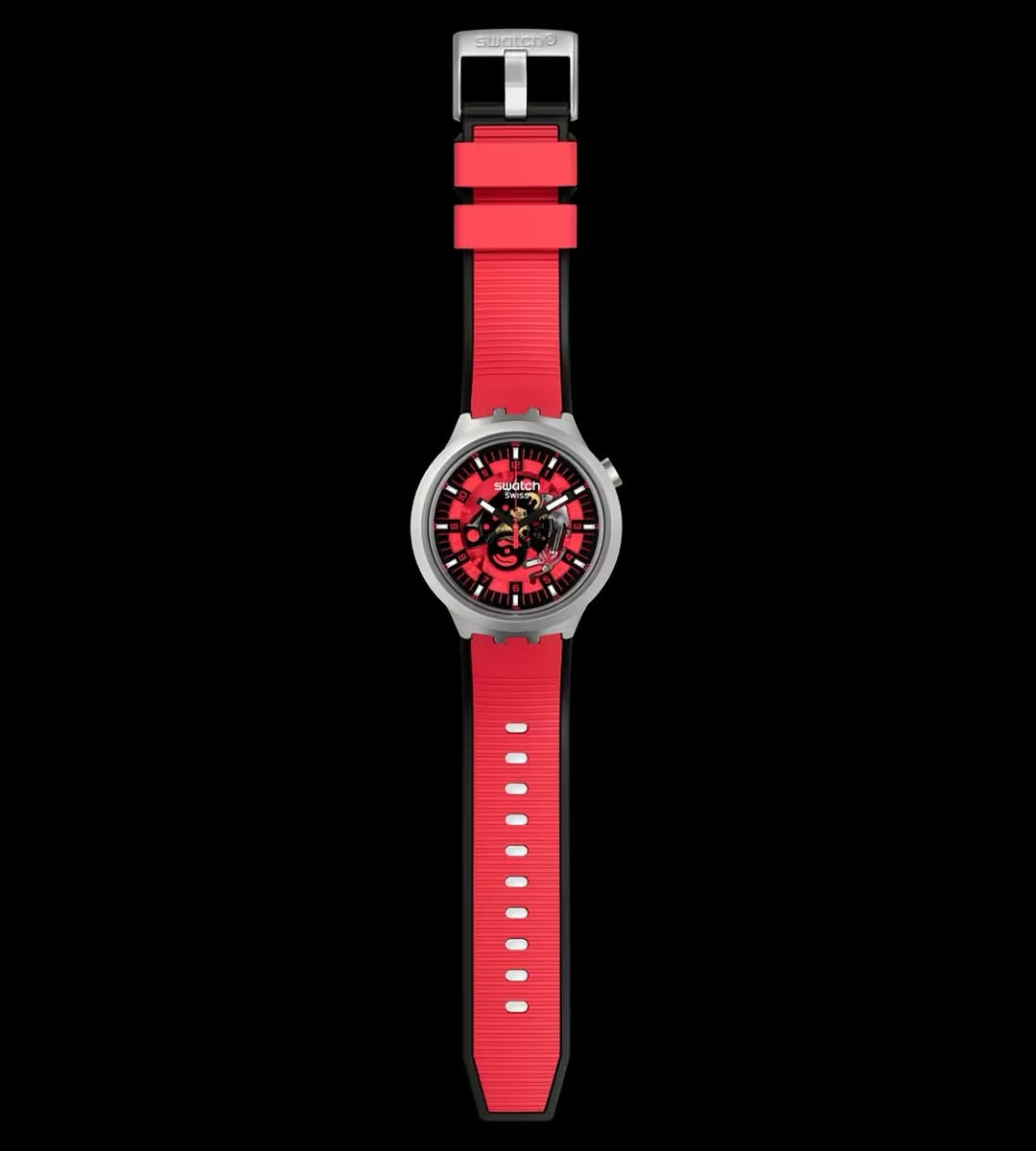 Swatch  RED JUICY
موديل منقطع من الوكالة 
متوفر ب ٣ الوان 
ازرق - اصفر - احمر 
رقم الموديل : SB07S110
ساعه سواج اصلي وكاله سويسري حصرا
سير ربر طبي 

‎عندك سؤال ؟ اتصل لا تتردد ☎️📞
***********

‎بغداد - شارع فلسطين - تقاطع النخله معرض ساعات رسل 📍
