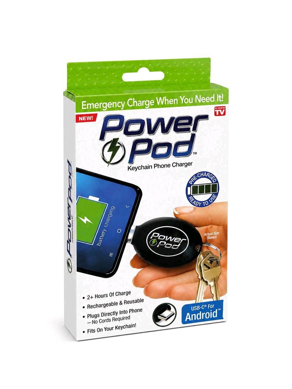 شاحن بميداليتك؟ نعم! ⚡ 
باور بانك وبنفس الوقت ميدالية للمفاتيح !
Power Pod: طاقة طوارئ لجوالك بأصغر حجم ممكن.

💰 السعر: 15 ألف دينار فقط (مع توصيل لجميع أنحاء العراق 🇮🇶)
