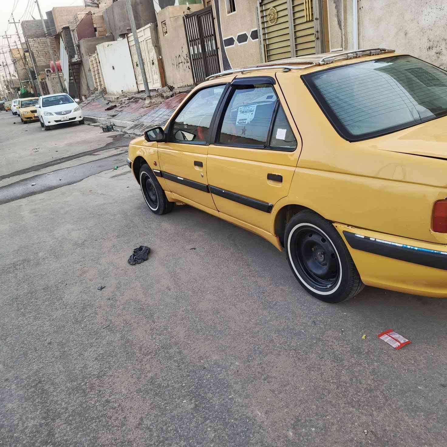 سلام عليكم بيجو اكد مديل 16محدثه بارص مكينه وكير كفاله سياره خير الله مكلف بنشر هاذ رقم راعيها***********  مكان السياره كربلاء
