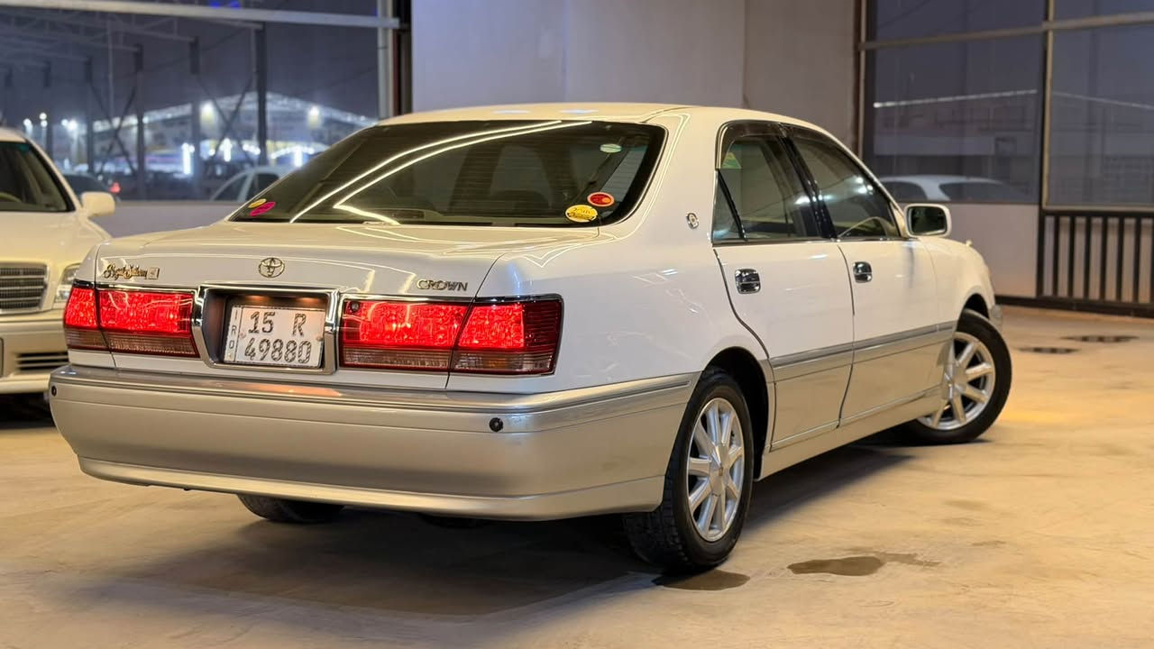 TOYOTA CROWN ROYAL SALON 👑
للبيع تويوتا كراون 2002.
اللون           ابيض محجل   😊.

❗️فقط للذواقة لليدور جديد واصولي وكفاله عامه.

رقم انبار .  تسجيل جديد قرار. 102. شرط المداور ثاني يوم سنويه نافذه لغاية 2031  وستوها صاعده هزه جديده شرط ثاني يوم بأسم المشتري وشرط اسجلت بفترة قرار 102. 
مكفوله كفاله عامه عراق ويابان  من كص وضربه ونقل جثه وصبغ  ورسميات والاصوليات والغرامات.
المواصفات 👇. فول بطن 
4 دكم.
كرستال. 
مكينتها ديفور الجبير 
ويل نجمه ابيضّ اصلي.
كشنات كهرباء.
برده خلفيه كهرباء اصليه.
مري كهرباء+هيتر♨️.
تبريد ثلج ❄️+سبلت متحرك.
داخل بيجي  مطعم بصاج.
شاشه كرستال ترحيب.
لايتات كرستال زنون اصل.
بگ لايتات كرستال لد.
ستيران كهربائي 
تبريد خلفي 
ثلاجه 
دبل شاشه كيجات ليزري + إلكتروني 
كامره خلفيه دوار.
لحيه اماميه.
اريل امامي كرستال 
سستم نياكل متكامل. اصلي 
تخم تاير +حداديه جديده اسفنجه.
غراض مال جنطه كامله.
والسياره ماعايزه برغي كامله على اخر حبايه.
والسياره بالواقع اجمل من الصور بهواي.📷
العنوان🏡ألنجف الأشرف.
السعر💵. 162 وبيها مجال قليل جداً جداً.
للأستفسار 📞📲 ***********.  ليث حازم.  
رجاءً اذا ماعجبك السعر او مو شراي اعگب المنشور او تعلق تعليق حلو يدل على اخلاقك الراقيه وكلشي اكو بالسوگ.

