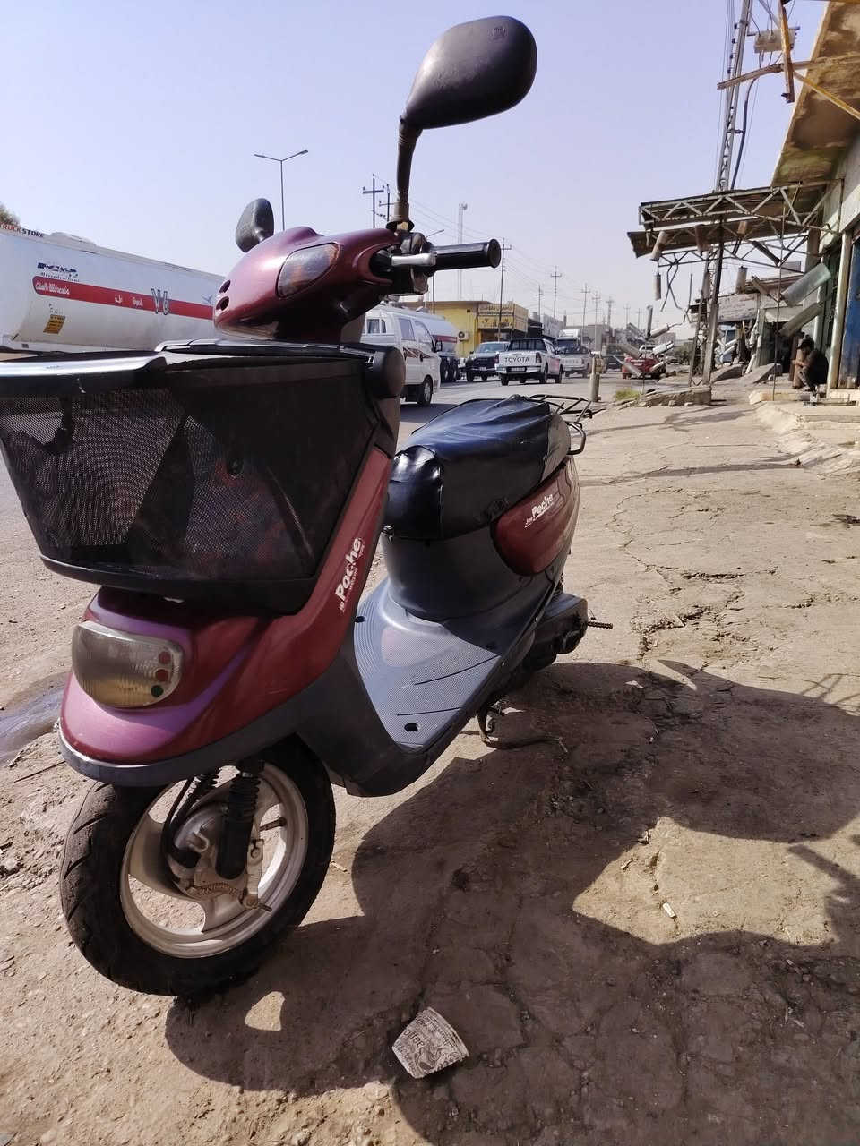 اسلام عليكم موطور نفخ نضيف سعر275بي مجال الرقم ***********
ما عايزو شي معمر جديد شاصي شرط مايصرف بانزين قطاره
ويرمنيه شقاله  اشايرهورن سلف بس يعوزو باتري 
كيج السرعة شقال بس نكطعت القومجه 
تواير جديدات دبلات كلهن شقالات 
مكاني موصل جانب ايمن

