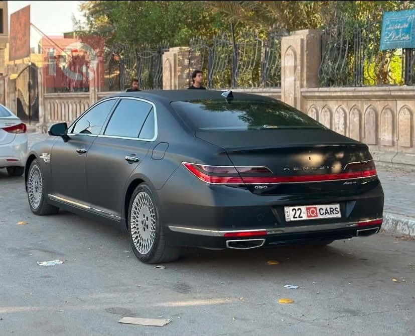 جنسس G90 موديل 2022 فول موصفات مغلفه ppf  مات ماشيه 44 الف كيلو قطعه وحده فقط السعر 40 الف وبيه مجال مكان بغداد رقم ***********
