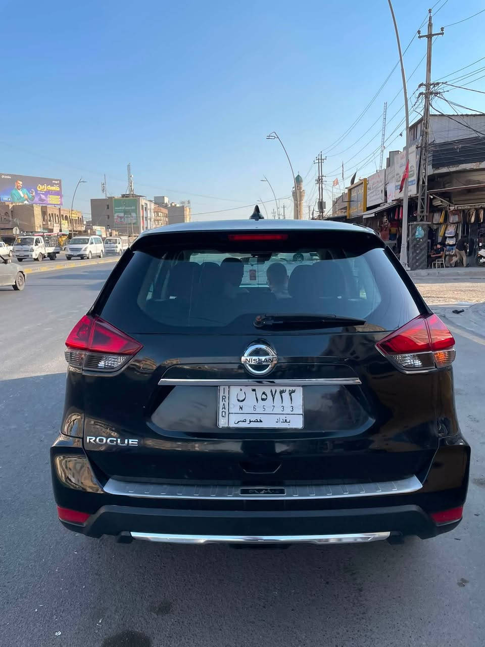 🚨 نيسان Rogue 2019 للبيع 🚨

لون أسود، نظيفة ومرتبة
إدامة كاملة
تبريد ممتاز
مكينة وكير خير من الله
سيارة معروفة باعتماديتها وجاهزة للاستخدام
الضرر موضح بالصوره 

السعر 140
بيها مجال بسيط

مراوس بسيارة جيب أو سورينتو حسب الاتفاق.

العنوان بغداد
📞 ***********
