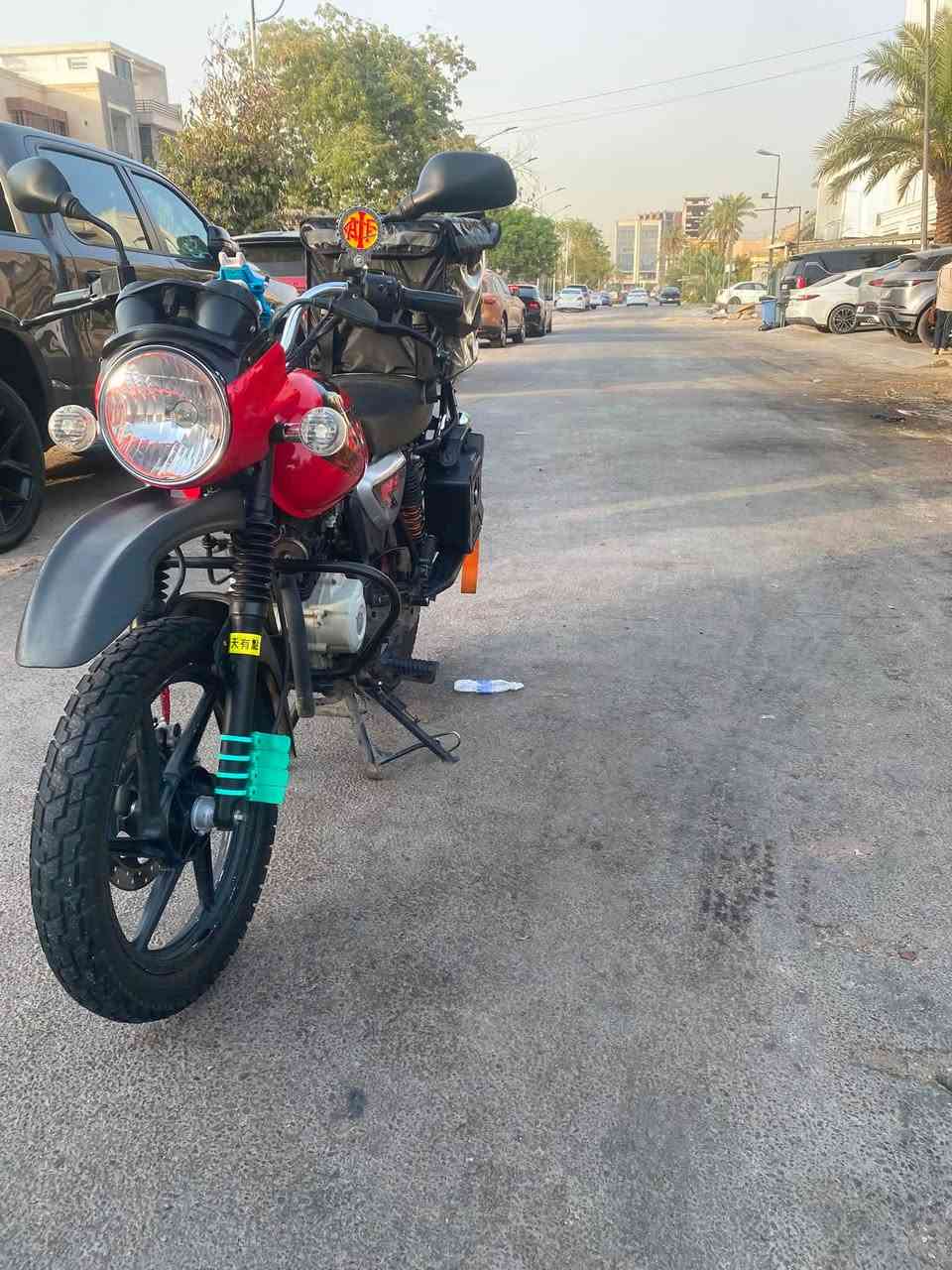 السلام عليكم دراجه بوكسر موديل2023 للبيع  دراجه نظيفه وحلوه سعرها 2200وبيها مجال
***********
