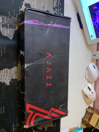 🔥Ajazz aks068🔥 هذا الجمال ب30 الف بس  ريد اسويتج❤️ Rgb متعدد الانماط ا...