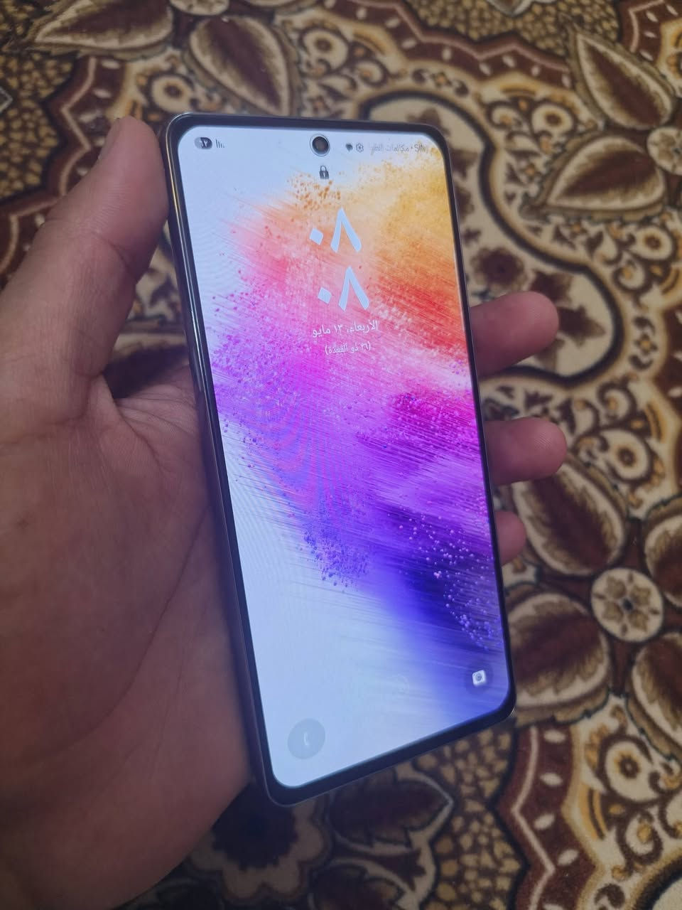 سلام عليكم سامسونك A73 5G ذاكرة 256 رام8 معالج سناب دراكون 878 بوبجي 60فريم شاشة سوبر اموليد مدمجة بشاشة تردد الشاشة 120هرتز فوول سلاسة  شحن تايب سي 25واط شحن سريع جدا جهاز نظيف كامرة خلفية 108فول دقة والامامية 16 جهاز غني عن التعريف شرط تجي تفحص وتقتنع بي وتاخذه بدون غراض بطارية 5000الاف للبيع السعر 280الف وبي مجال للشراي او مراوس حسب الاتفاق العنوان بغداد ***********واتساب او تصال

