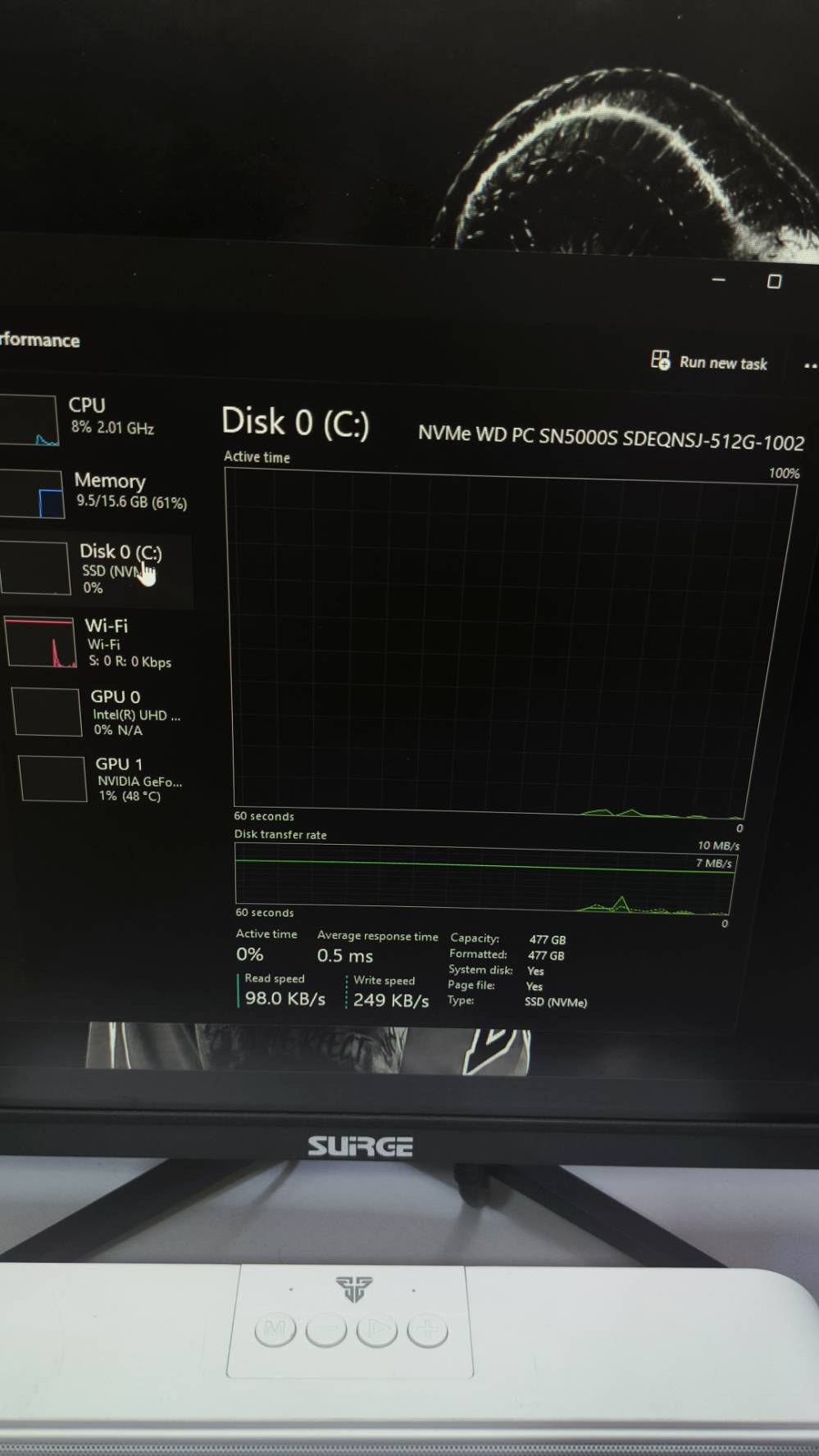 آسوس TUF F16 • i5-13450HX • RTX 5060 8GB