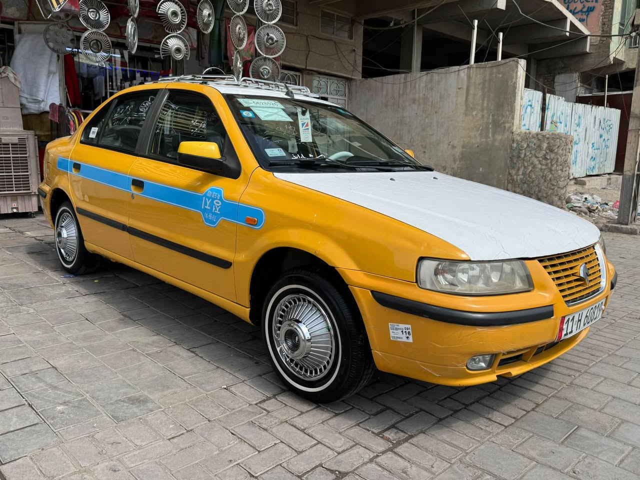 سلام عليكم
سمند ٢٠١٧
رقم بغداد دولي 
تحويل مباشر
مصفره هيئه 
او غرامات
تبريد ثلاجه 
باتري جديد  
تخم تاير 
مسجل شاشه 
كامره خلفيه دواره
حساسات خلفيه 
صدر إمام او خلفي جديد 
دوشمه ارضيه جلد 
دوشمه كشنات نحله
تنته مدوشمه جلد 
كهربائات كلها شغاله
السياره كامله او احله من الصور 
عنوان بغداد الشعب شارع الصحه 
سعر ٤٨  او بيها مجال 
رقم ***********
