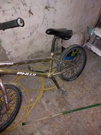 بايسكل BMX • ذهبي • ملون