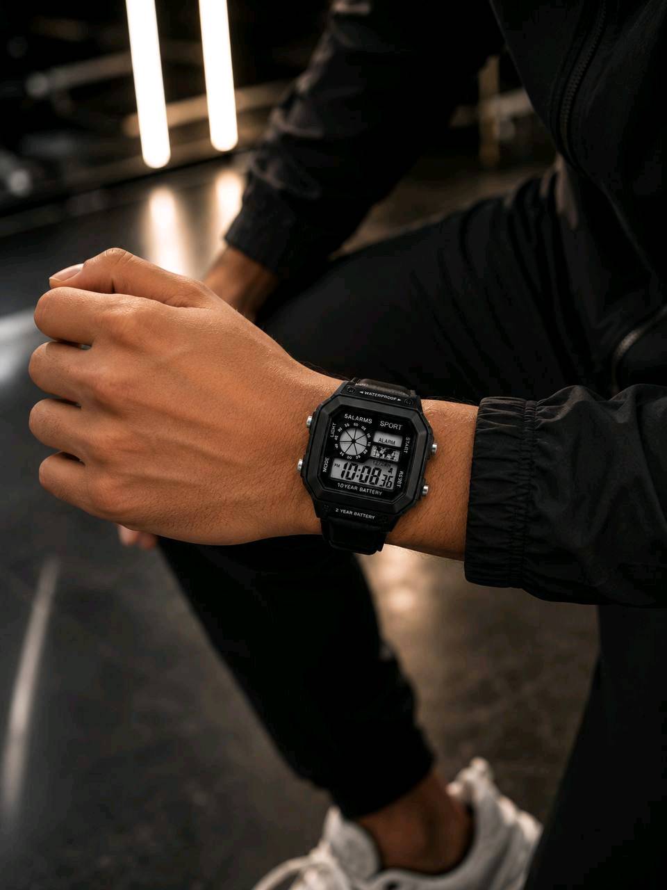 موديل جديد 🕰️

رجالي سبورت SPORT الكتروني ⌚
سير جلد مخيط 🧵
مقاوم للماء 💧
انارة ليلية 🔦
منبه ⏰
تاريخ يوم + شهر 📅
ظهر براغي 🔩

الوزن 33 غرام ⚖️
القطر 39 ملم 📏
السمك 13.50 ملم

سعر القطعة 2500 الف 💰
سعر الدرزن 30.000 الف