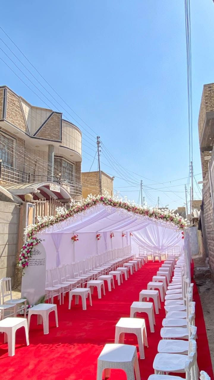 وايت روز للمناسبات ✨
تنظيم المناسبات وحفلات الخطوبه وعقد القرآن💍.. 

لنجعل ايامكم ولحظاتكم السعيده أسعد وأجمل.. 

📞***********واتساب.. 

داخل بابل وبعض المحافظات..
