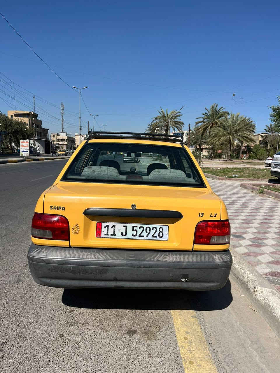 سايبا للبيع مديل 16السياره مكفوله من كلشي محرك وكير جدد تبريد ثلج تدفه شغاله باتري جديد زوج تايرات جدد هزه جديده بسمي رقم انكليزي السياره مابيهه اي ضربه ولا برغي مفتوح بيهه الجاملغ الامامي فقط مرشوش نصه لا مفتوح ولا مبدل الباقي كفاله السياره بسمي سعرهه ٤٠ بيهه مجال قليل كلش غرامه هيه مصفره موجوده بل حريه ***********
