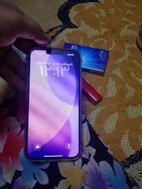أيفون ١٣ برر ماكس جهاز نظيف من كلشي ممفتوح ابد جهاز نظيف بطاريته ٧٤ مم...
