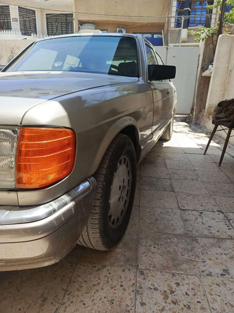 مارسدس 87 مكينه كير بلادي مصبوغه عام للجماليه  ***********
