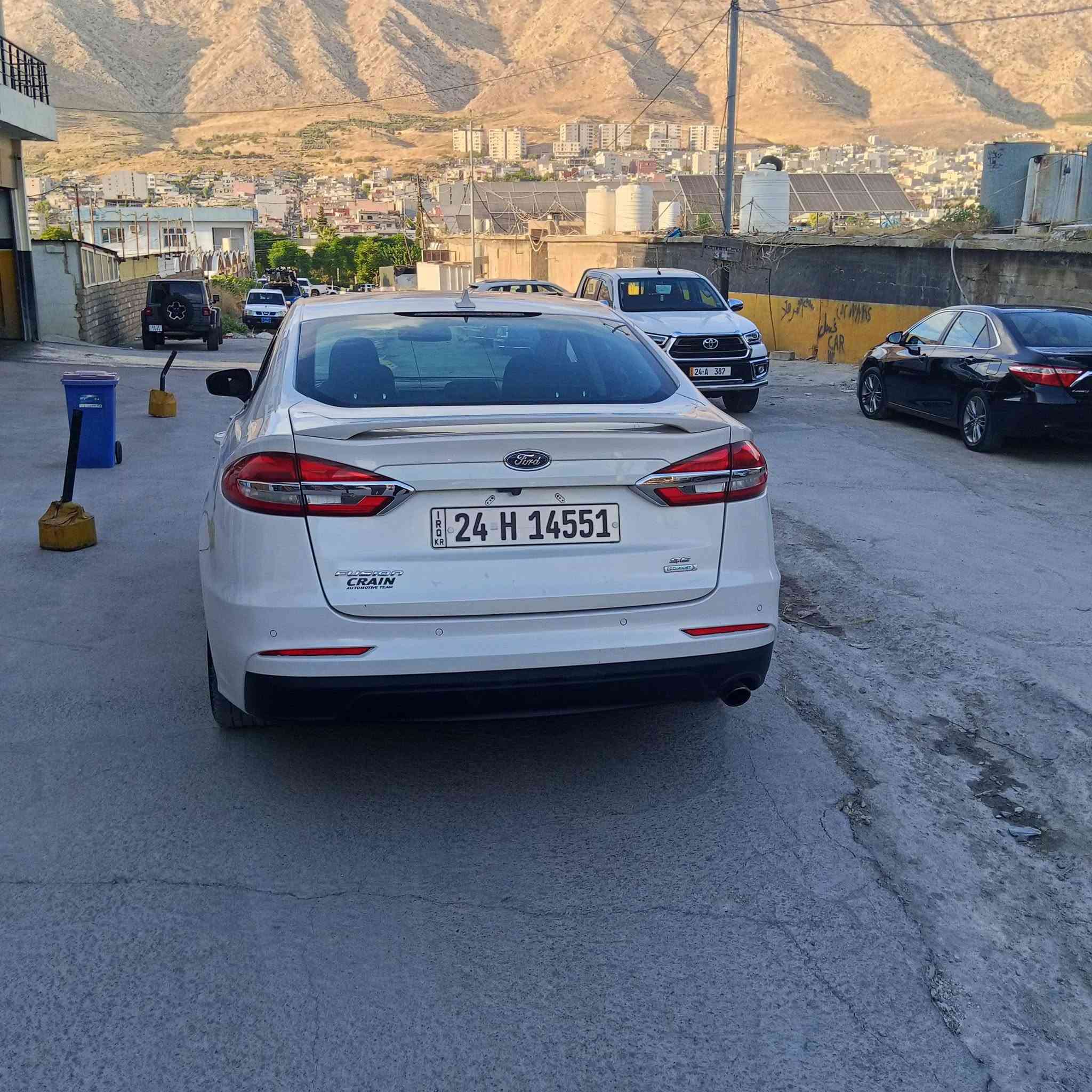فورد فيوژن موديل ٢٠٢٠ محرك ١،٥ توربو
سياره وضع شريكه احلى من الصوره
سياره ماشيه فقط ٦٢ ألف ميل 
سياره 
گير ومحرك وتبريد بشرط 
سياره 
رقم وسنويه وهزه جديده 
رقم دهوك ورقم انگليزي
باسمنا تحويل اقل من ساعه
سياره 
قطعتين صبغ فقط 
جاملوغ و باب سايق صبغ بس
بدون دواخل بشرط 
يعني 
شواصي ولغود ودكم وايرباكات 
كلها وضع شريكه 
سياره 
فول فول مواصفات يعني Se
يعني 
كوشن كهربائ وهيتر ومساج 
شاشه وكاميره وحساسات
رادارات و بصمه تشغيل 
اكو هوايه مواصفات اخرى .. 
سياره
رقم شاصي موجوده مع صوره 
سياره
مكانها دهوك داخل دهوك وباسمنا
سعرها ١٠٧ ورقه ونزل ٦ أوراق كاميرا 
*********** واتس اب

