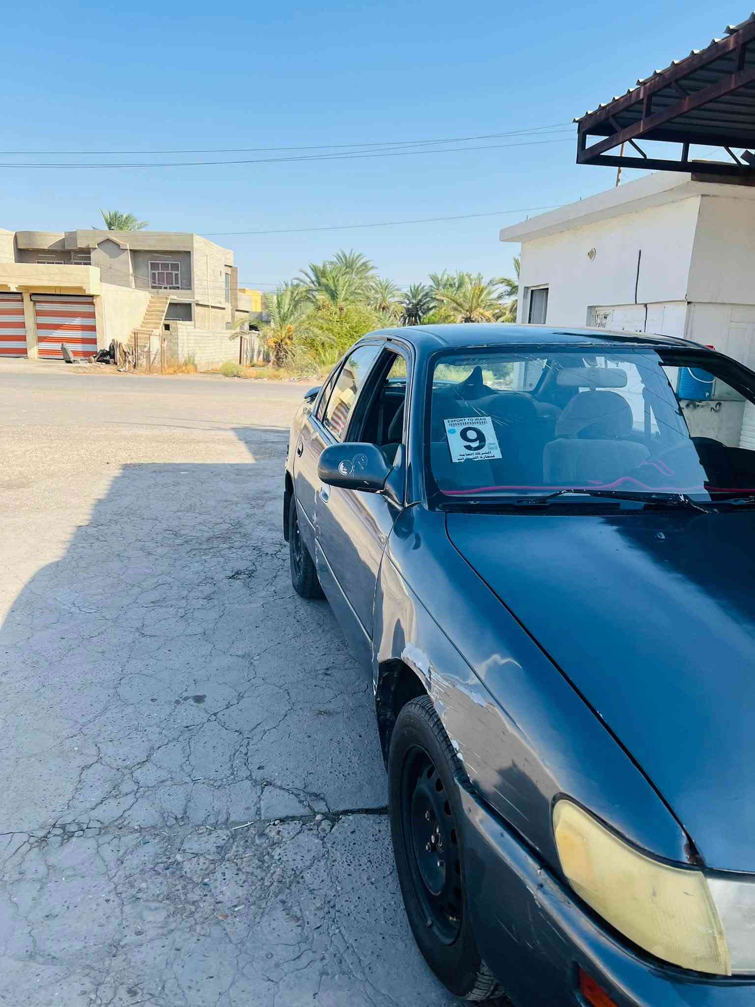 السلام عليكم للبيع للبيع فقط❗️
كورلا موديل 1991 رقم أنبار تحويل مباشر
صدر نص عمر تيرات تخم جديد
مصبوغه عام 
داخلها يريد كماليات 
جام كهربائي 
محرك وگير خير من الله 
السعر(38)وبيها مجال حگ الجيه
مكانها صلاح الدين الضلوعيه
***********
