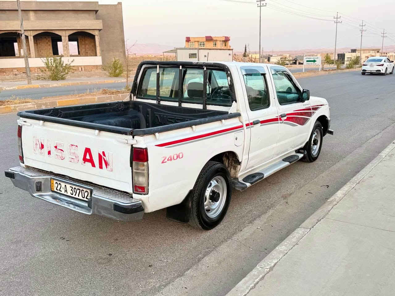 نيسان پيكاب2001 تحویل ئە سلی ته بريت و پاوه ر گيرومكينه به شه رت  3پارجە ی بویاخە هيج ليدراني نيه سه ياره كه زور خاوينه هه مووگياني به شه رت سه نه وى نويه  هه تا ٢٠٢٨  مانكى ٨ به ناو كردن و غرامه به شه رته 
٤تايه  ويلي نويه هج مه سروفيكي نيه ده عامي بو ده عامي به شه رت سه ياره كه هه موو گياني به شه رت بو زا نياري زياتر په يوه ندي بكه به م ژماره ته له  فونه
سعرى 79
***********
*********** أربيل, العراق
