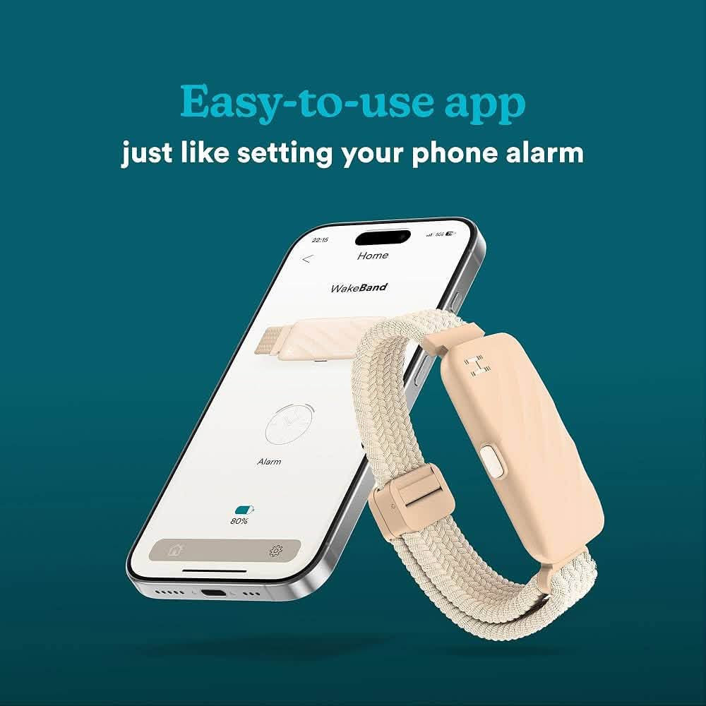 📢 للبيع – سوار المنبه الصامت الذكي WakeBand
من ماركة HoMedics

🛏️ هل تبحث عن طريقة للاستيقاظ دون إزعاج شريكك أو أطفالك؟
مع WakeBand، استيقظ بهدوء على اهتزازات لطيفة بدلاً من صوت المنبه الصاخب.

✨ المميزات:

✅تقنية الاهتزاز الصامت: استيقظ عبر نبضات اهتزازية لطيفة وفعالة على معصمك دون أي إصدار للأصوات.

✅تخصيص كامل (9 مستويات): تحكم مرن عبر تطبيق الهاتف الذكي لضبط شدة ونمط الاهتزاز بما يتوافق مع عمق نومك.

✅راحة فائقة أثناء النوم: حزام قماشي مضفر وعالي المرونة، ومصمم بمواد صديقة للبشرة لضمان عدم التعرق أو الضيق.

✅إدارة ذكية للوقت: دعم كامل لخاصية الغفوة (Snooze) وجدولة التنبيهات اليومية والأسبوعية بنقرة واحدة.

✅ تطبيق سهل الاستخدام (مثل ضبط منبه الجوال)

🔴مثالي للاستيقاظ لصلاة الفجر دون إيقاظ العائلة.

· مناسب للأمهات الجدد اللواتي يحتجن للانتباه للرضيع.

· هدية عملية ومميزة للأشخاص الذين يعانون من النوم العميق.

🚚متوفر توصيل لجميع محافظات العراق🇮🇶
📞 للطلب أو الاستفسار:مراسلة الصفحة خاص او على الواتساب / ‭***********‬
