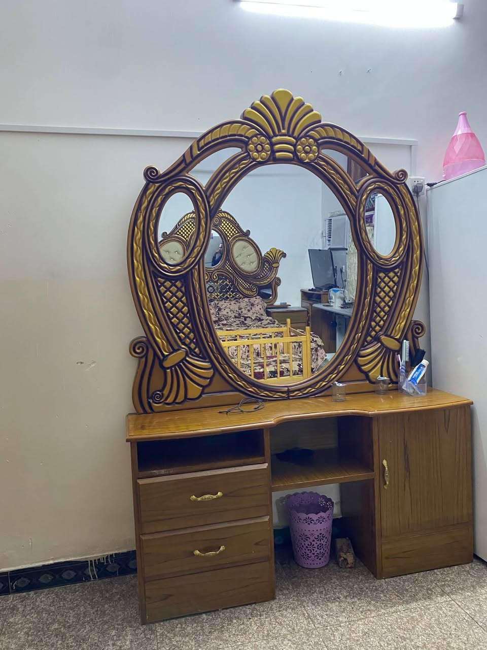 غرفة اخشاب • ٧ قطع • كنتور ٦ أبواب