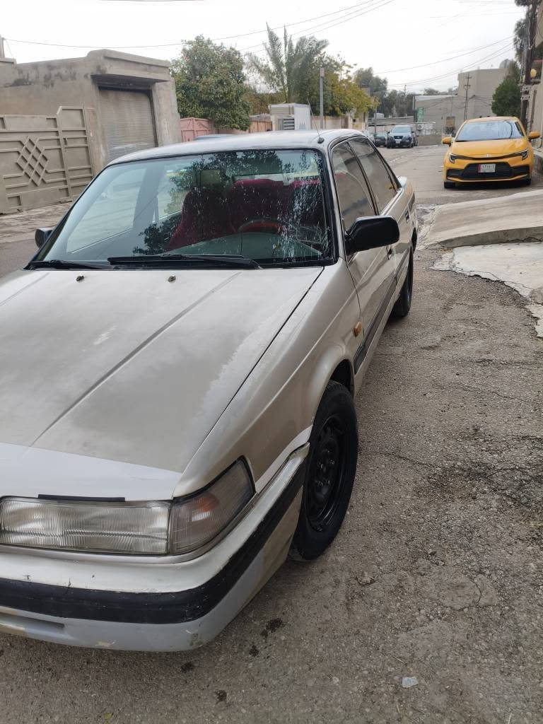 مازدا 1989. سنويه عاج مشروع وطني. لحد2028 جديده بسمي. كوبون بنزين  محرك 8بخ المرغوب گير اوتو تبريد شغال.  تخم تايرات جدد صدر امامي خلفي جديد..كهربائيات فول شغال سياره محتاجه دعاميه. اماميه بس. كل شي بيه شغال مكان كركوك *********** كركوك, العراق
