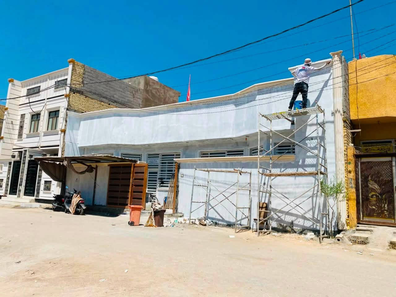 سلام عليكم صباغ منازل داخل خارج

عمل جبس بورد 

عمل ظلع بلازمة

عمل سحبات 

سقف ثانوي

صبغ حديد

صبغ واجهات تطعيم 

انسب الاسعار وجود انواع الصبغ 

***********
***********وتساب 
كربلاء 

علي الصباغ
