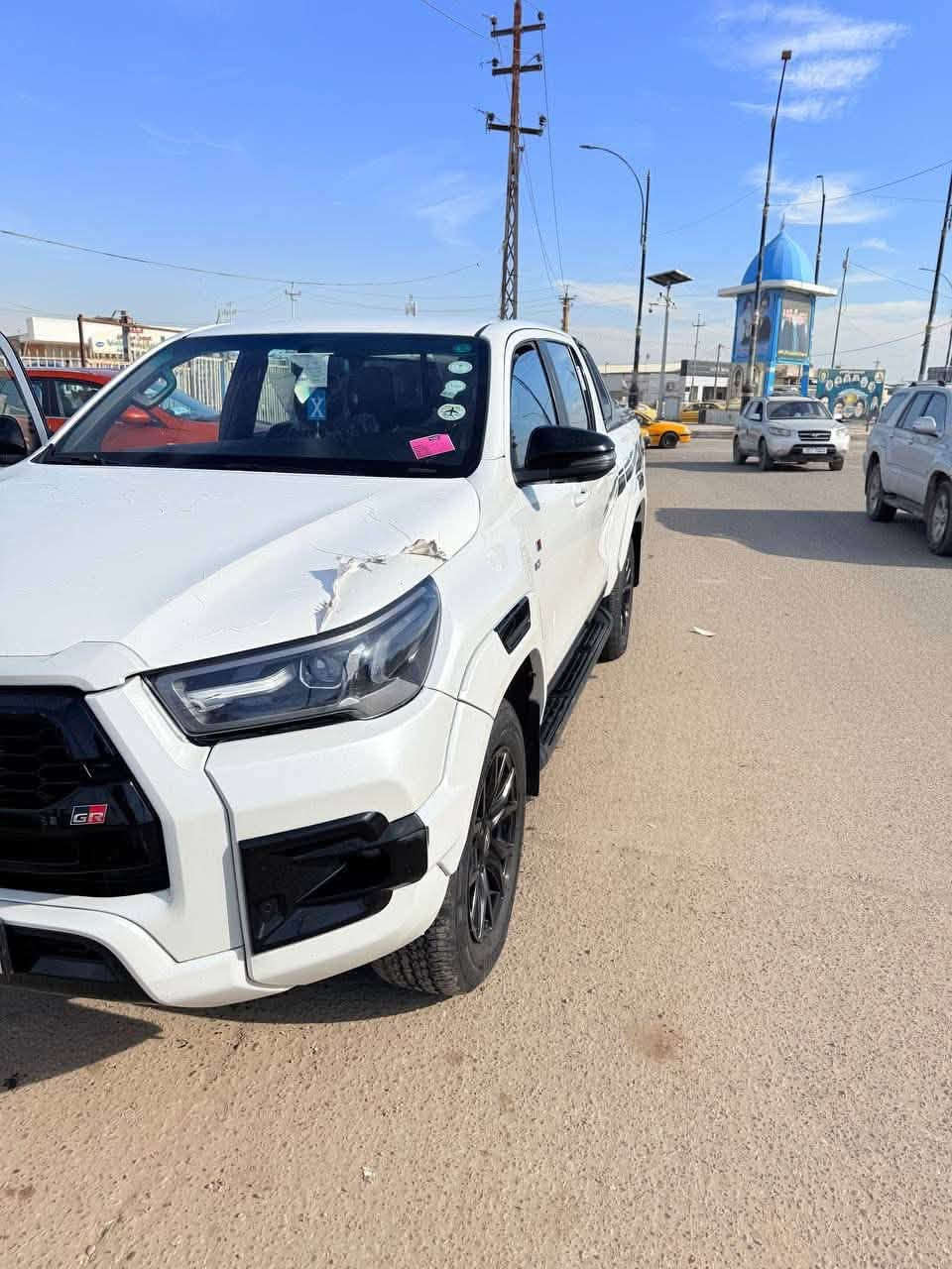 السلام عليكم
للبيع
تيوتا هايلوكس جي ار موديل 2023
سعودي اصلي
حجم المحرك سته سلندر V6 بانزين
ماشيه 72الف
فول مواصفات
مكفول من الصبغ و التبديل و الكير و المحرك فقط يوجد بارد بلبنيد قليل 
رقم شمالي ( وكاله او تحويل)
السعر350و بيه مجال
مكانها ميسان 
***********
