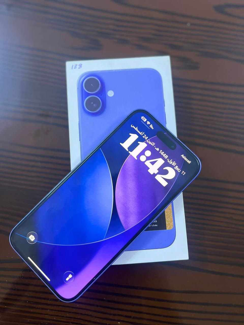سلام عليكم ايفون 16 بلص ذاكره 128 بطاريه 99 🔋عدد دورات 208 بعده بالضمان  جهاز نضيف بمعنى الكلمه لا شخط ولا فطر جهاز ممفتوح السعر 950 الف و بي مجال بسيط مكاني بغداد الاعلام حي الشباب ***********
