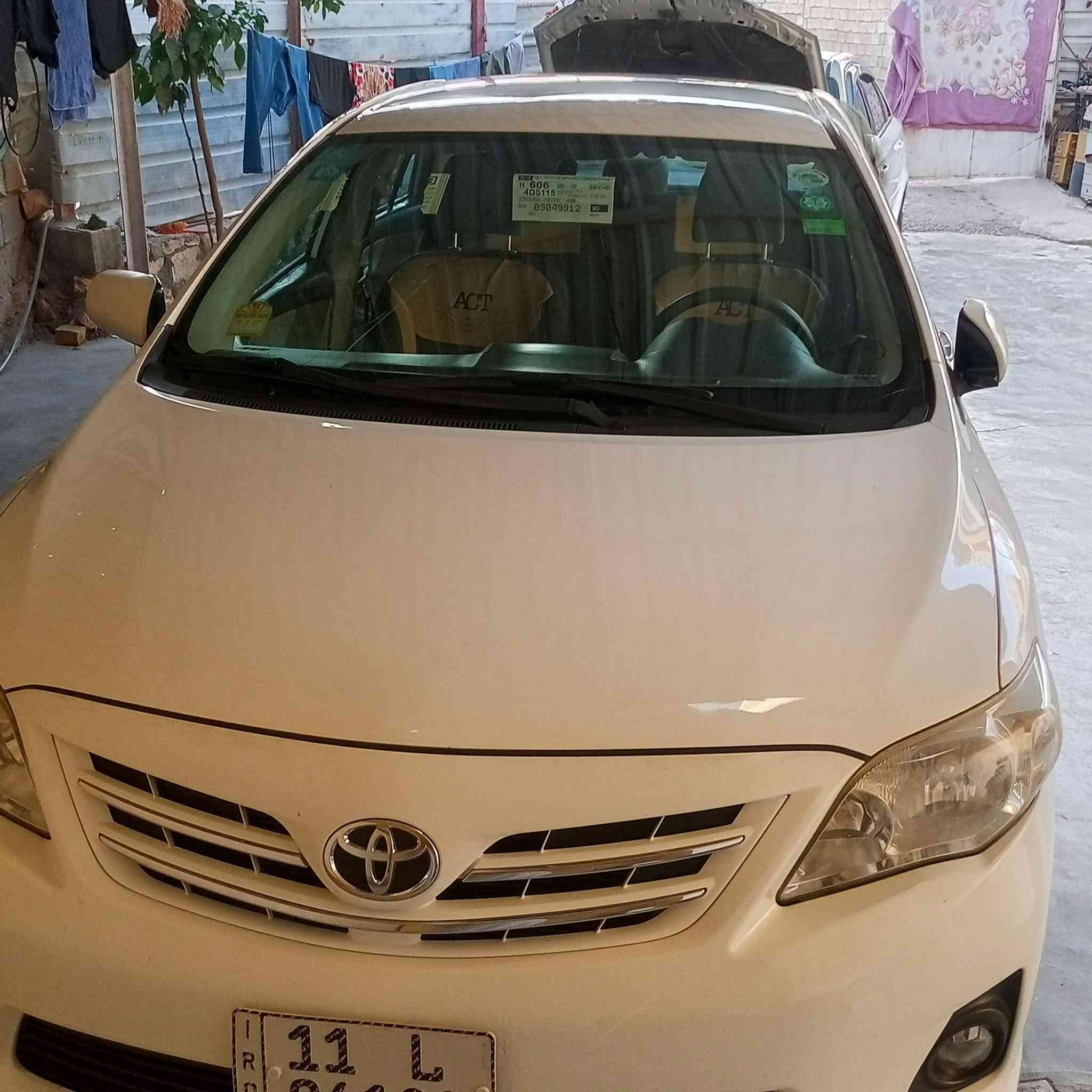 كورلا خليجي الشركة العامة موديل ٢٠١١
مكفولة من الضربة والصبغ
رقم بغداد مشروع وطني
تحويل ثاني يوم
محرك ١٨٠٠ نظيف جدًا جدًا
سيارة جاهزة من كلشي صدر تبريد تخم تاير
مكان السيارة / الرمادي 
السعر 135 ورقة وبيها مجال بسيط
للاستفسار الاتصال على الرقم
***********
