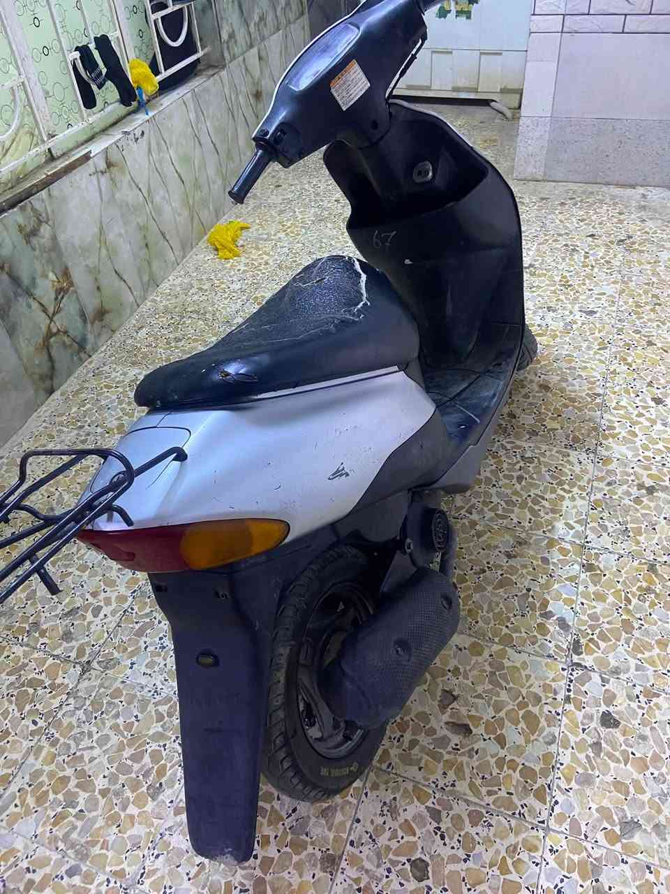 سلام عليكم دراجه ساسوكي جنطه نضيفه وناعمه لبيبع سعر 250 وبيها مجال قليل الرقم ‭***********‬
