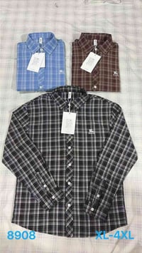 قميص كاروهات • كوالتي درجة أولى • مقاسات XL-4XL