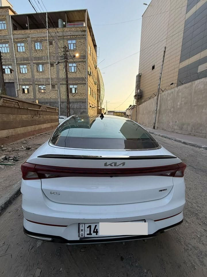 🚘 K5 GT-Line 2023 للبيع 🔥
🇺🇸 وارد أمريكي | 1.6 Turbo | GT-Line فول

🔹 77 ألف كم
🔹 صبغ بنيد فقط
🔹 الباب الخلفي جهة السائق بارد
🔹 صورة الحادث الأمريكي موجودة بالمنشور
🔹 بسمي | تحويل ثاني يوم
🔹 بانوراما | بصمة | تشغيل عن بُعد
🔹 جلد أحمر | مقعد كهربائي | شحن لاسلكي
🔹 رادارات | نقطة عمياء | مثبت سرعة
🔹 شاشة وخريطة | LED | AUTO HOLD
🔹 Eco / Sport / Smart / Normal

💰 السعر 150$
🤝 مجال بسيط كلش للجاد

📍 البصرة – كرمة علي – الماجديه***********

نص مكتوب في الصور:
- Thursday, August 10, 2023 10 Photos