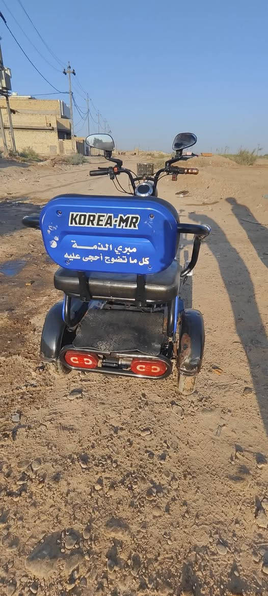 للبيع دراجه شحن اربع بطاريات 80 كيلو مسافه تمشي مكاني كوت مركز مدينه مكفوله من كلشي السعر ***********
