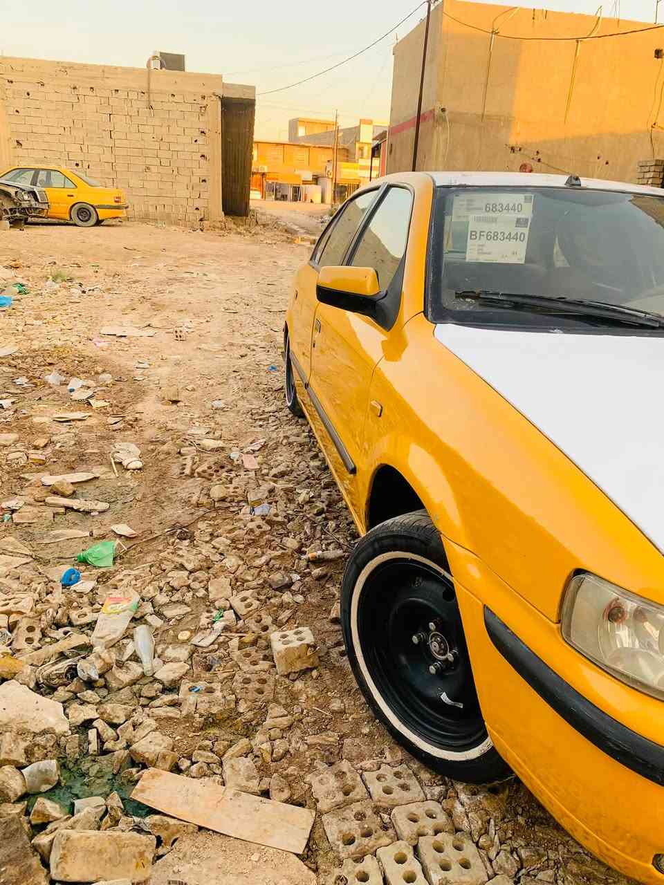 سلام عليكم سمند موديل ١١سياره جاهزه من كلشي عده المشط سياره مكفوله عده جاملغ جهت سايق الخلفي بي صبغ سياره تاخذهه مصفره مكاني بغداد جسر دياله الجديد سايد الواحد السعر ٢٨ وبيهه مجال ***********
