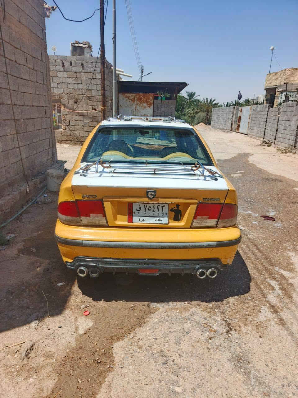 سمند موديل 2012 بحالة جيدة مصفرة هيئة وغرامات سنوية لل2028 رقم بغداد حداديتها حلوه مكينه بلادية مجفتة تجفين مضبوط وكير اوتوماتيك فرنسي خير من الله تبريد شغال فقط يحتاج تربط الكمبريسر العنوان البصرة ابو صخير السعر 27 وبيها مجال بسيط للتواصل الرقم *********** متواجدد فقط واتساب
