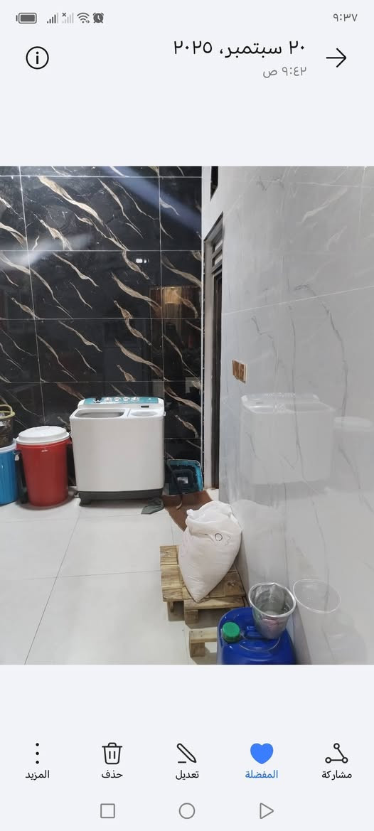 السلام عليكم
دار للبيع المساحه ١١٠ طابو صرف طابق واحد
بناء حديث ٢٠٢٥ بناء باسمي السعر ١١٠
امام البيت رصيف خمس متر
غرفه وصاله كبيره استقبال مطبخ صحيات داخلية وخارجية ودرج وستاره وبيتونه خدمات كامله بناء حديث
الموقع حي الفداء شارع المدارس قرب المدرسه الصينيه الجديده
للاستفسار ***********
