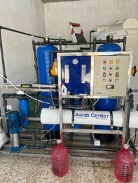 محطة ماء RO • ممبرين Vontron • تانكيات 3000L 5000L