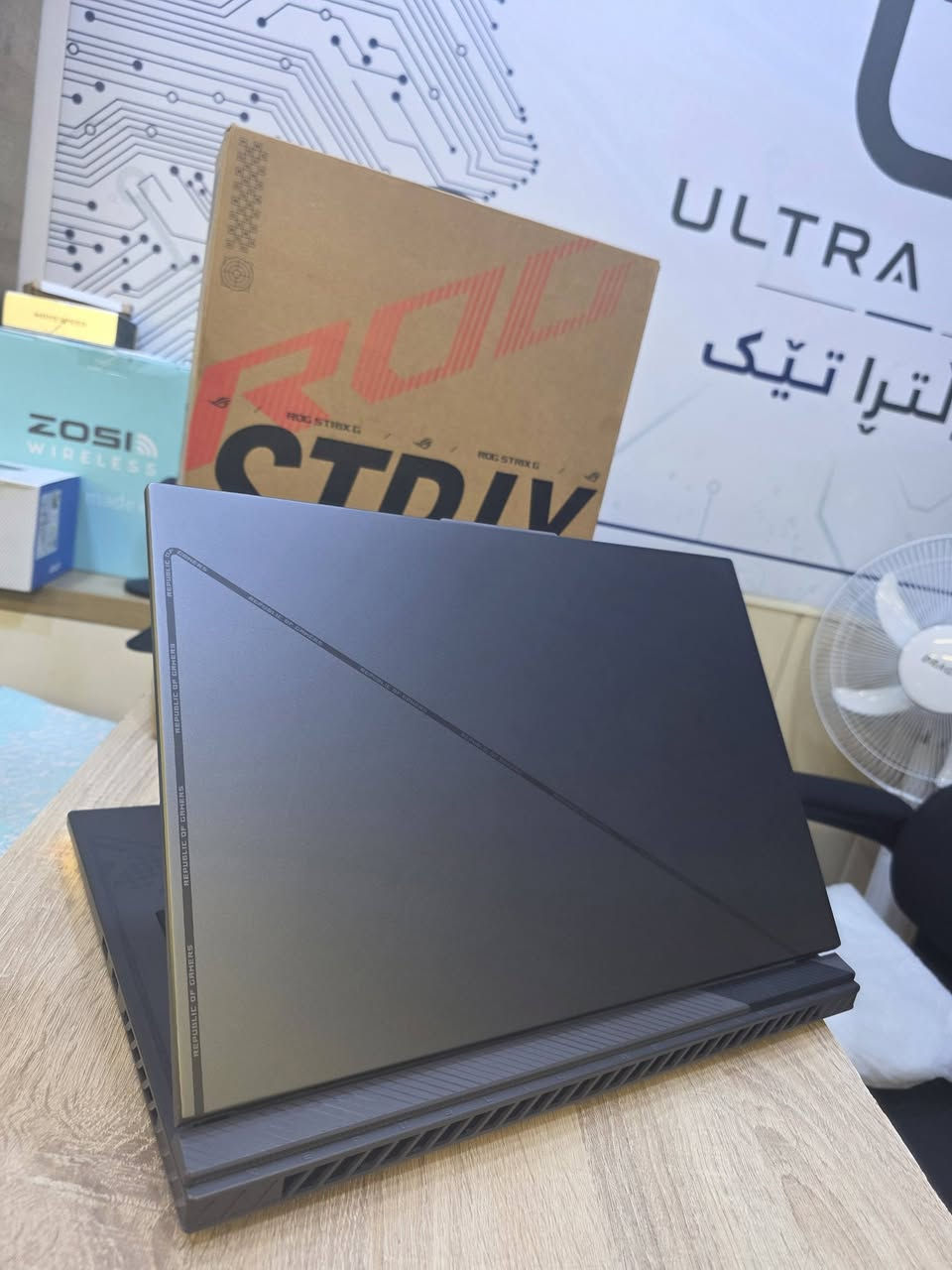 Asus Rog Strix G18
CORE I9-13980HX
RAM 64GB DDR5
HARD 1TB SSD
SCREEN 18 INCH
2K - IPS - 240HTZ
RTX4080-12GB 175W
Box and Charger orginal

لاپتۆپێکی زۆر بەهێز بۆ کاری گەیمینگ و رێندەر و دیزاین
خاوێنی ٩٥% 
گرێنتی ١ مانگ
هەولێر
***********

