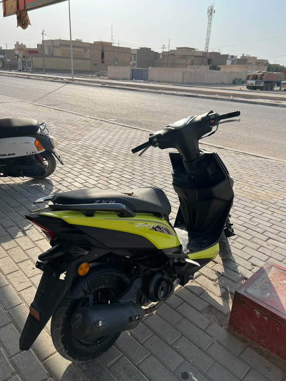 سلام عليكم دراجة حاويه للبيع، بعدها جديدة ونظيفة جداً 🔥
السعر 650 ألف وقابل للتفاوض بالمعقول رقم هاتف ***********
