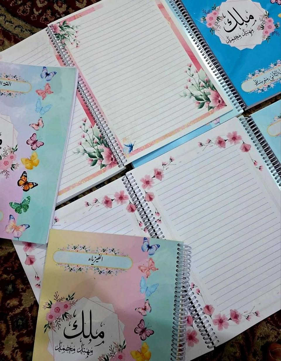 📚✨ متوفر لدينا طباعة دفاتر الكتابة ✨📚
🎀 دفاتر مدرسية بتصاميم جميلة ومميزة
🖨️ طباعة حسب الطلب
📖 جميع المواد الدراسية
🎨 تصاميم للبنات والأولاد
✏️ إمكانية كتابة اسم الطالب + الصف + المدرسة + المادة
📒 دفاتر بخطوط وتصاميم داخلية متنوعة
🔹 تجليد حلزوني مرتب وجودة طباعة ممتازة
📍 متوفر الآن في مكتبة الإبداع
📞 للطلب والاستفسار: ***********
اطبع دفترك بتصميمك واسمك 💙📚
