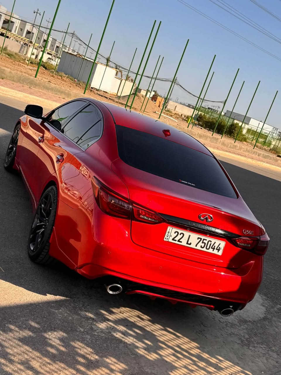 Q50 ريد سبورت • ٢٠٢١ • داخلية بيضا