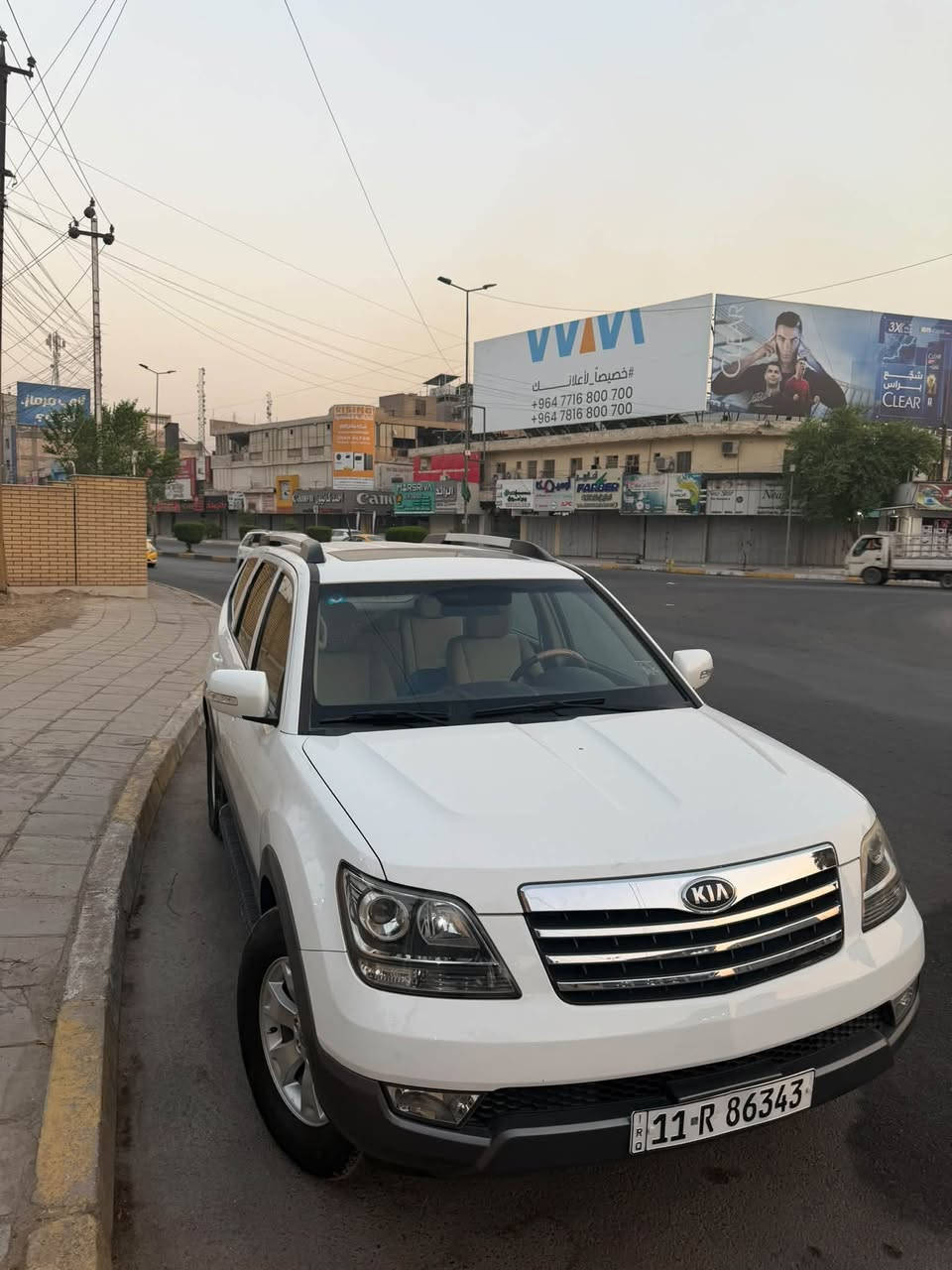 السلام عليكم (اللهم صل على محمد وآل محمد)
🚘 كيا موهافي 2014 للبيع 
✨ سيارة نظيفة ومرتبة، ما شاء الله

🔹 الموديل: 2014
🔹 المكينة: 6 سلندر
🔹 الممشى: 48,950 كم
🔹 اللون: أبيض 🤍
🔹 7 راكب
🔹 السيارة فتحة
🔹 سقف تبريد
🔹 تبريد فول حار وبارد ❄️🔥
🔹 حساسات خلفية
🔹 بلوتوث 🎵
🔹 تحكم ستيرن
🔹 سويج عادي
🔹 رقم بغداد
🔹 السيارة بسمي 📄

✅ المكينة والكير مكفولات

⚠️ الضرر: شخوط بالباب الخلفي جهة ورا الصدر، ومذكورة بكل وضوح للمشتري.

📍 العنوان: بغداد — الكرادة خارج
📞 للاستفسار: ***********
