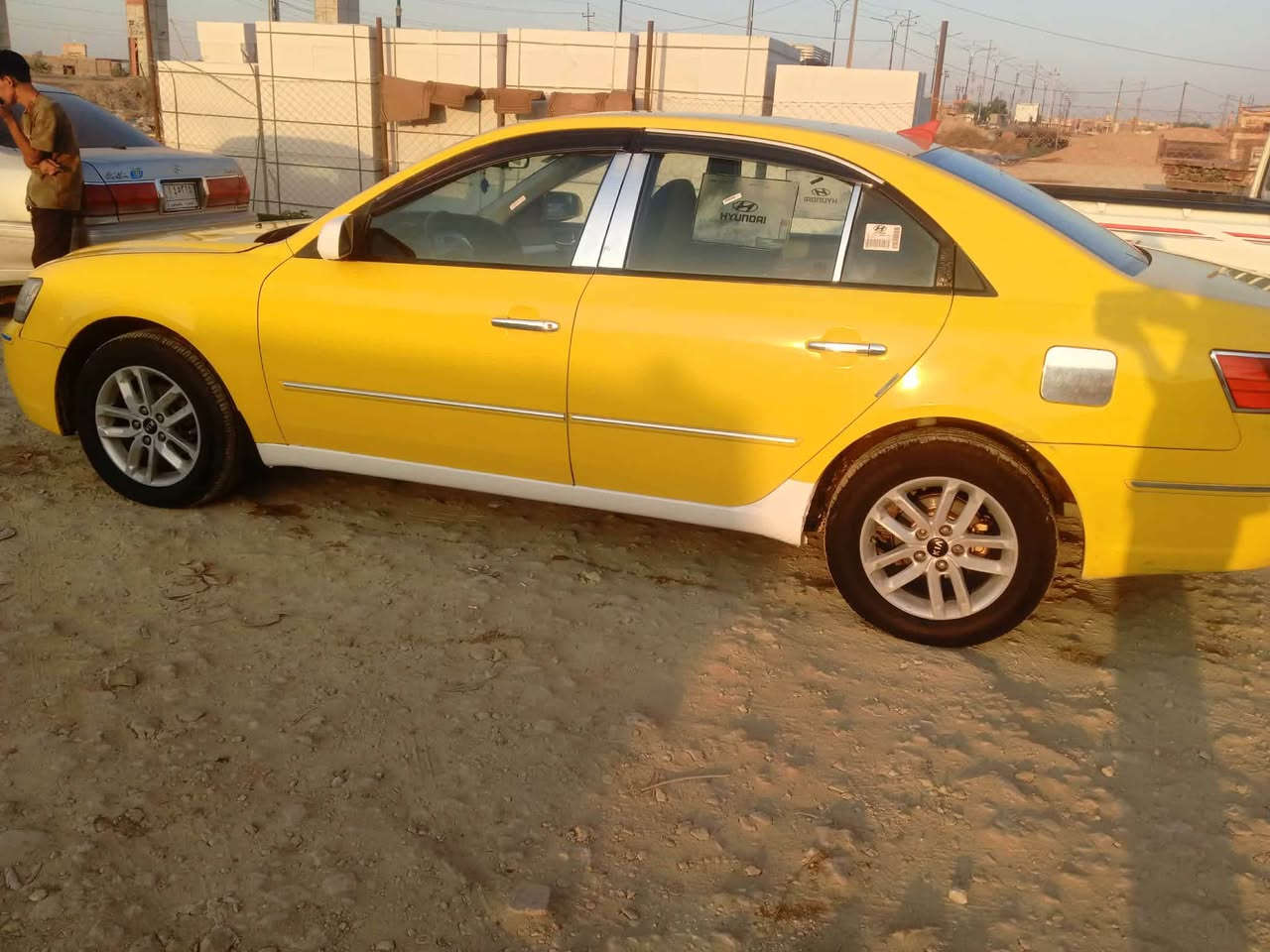 سوناتا موديل 9خليجي
تكسي مطار 
سياره باسمي 
كفاله ماعدا جاملغ امامي
مكينه 2400
تبريد 
حداديه 
مصفره هيئه وغرامات
مكان ذي قار مركز
سعر 94وبيه مجال
مايعجبك السعر لا تعلق ولا تخابر 
سياره كله جديد 
هاتف …‭***********‬
